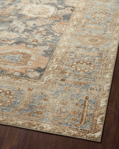 Fable Rug in Ocean/Spice