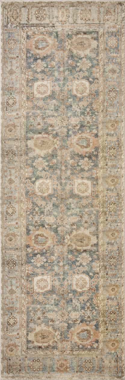 Fable Rug in Ocean/Spice