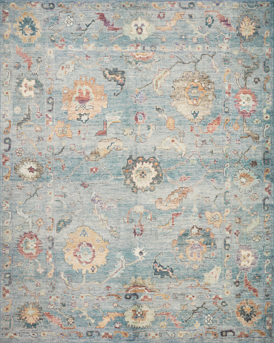 Fable Rug in Denim/Multi