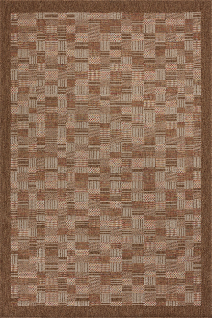 Matthew Rug in Chestnut/Fiesta