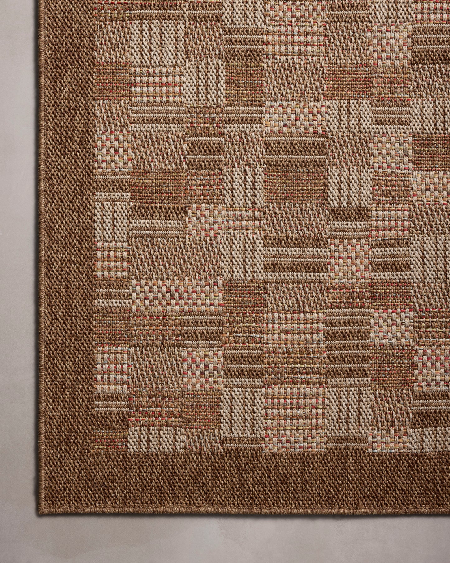 Matthew Rug in Chestnut/Fiesta
