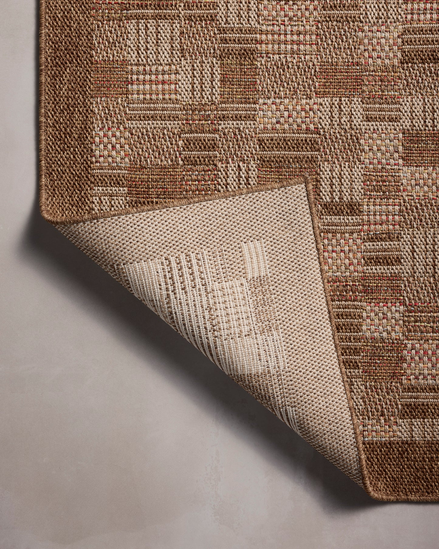 Matthew Rug in Chestnut/Fiesta