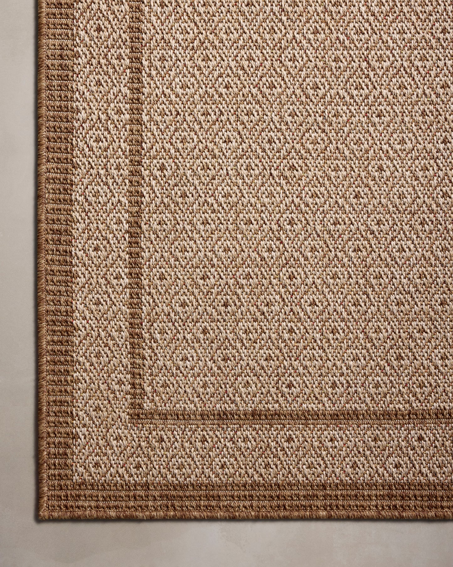 Matthew Rug in Chestnut/Oatmeal