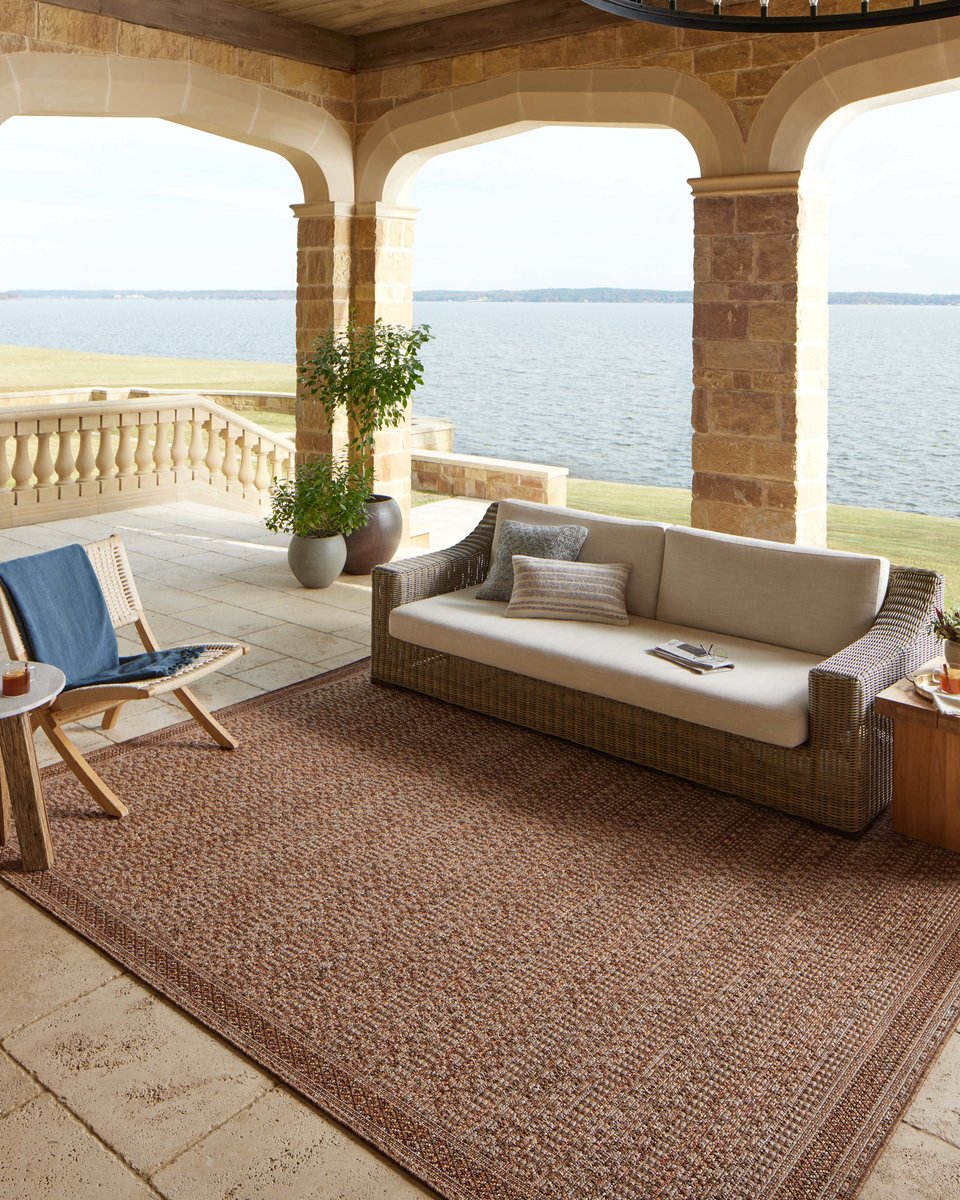 Matthew Rug in Natural/Fiesta