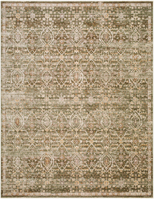 Myrtle Rug in Natural/Rust