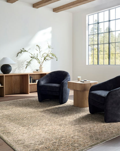 Myrtle Rug in Olive/Bronze