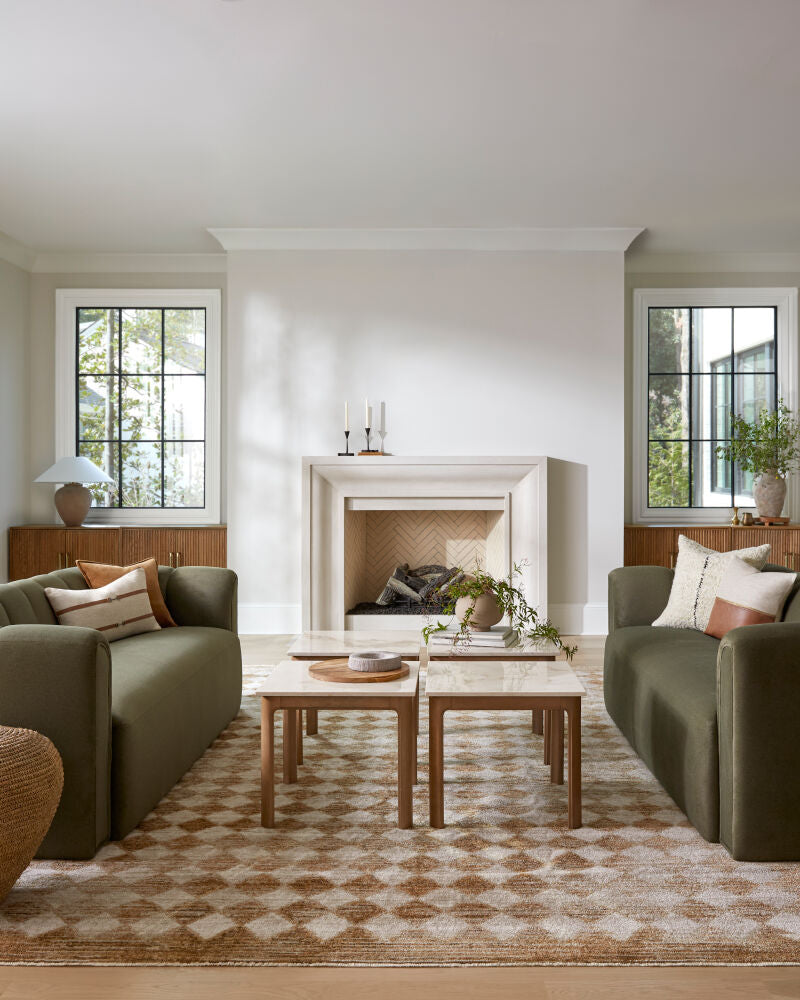 Myrtle Rug in Warm Clay