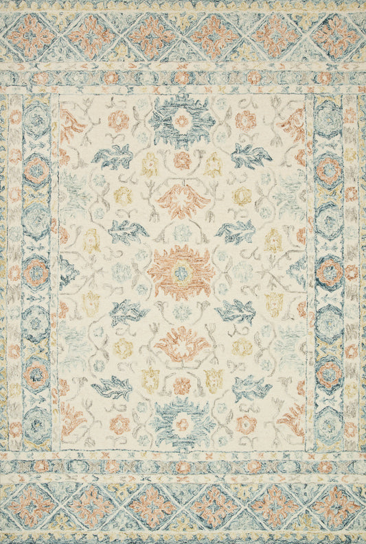 Kelly Rug in Ivory/Multi