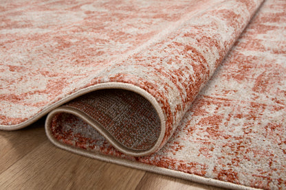 Ivy Rug in Rust/Ivory