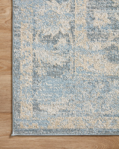 Ivy Rug in Sky/Beige
