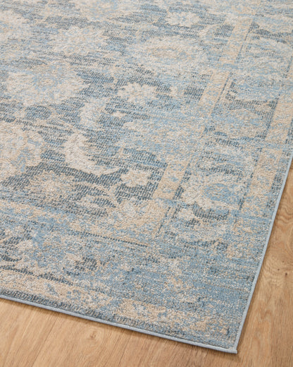 Ivy Rug in Sky/Beige