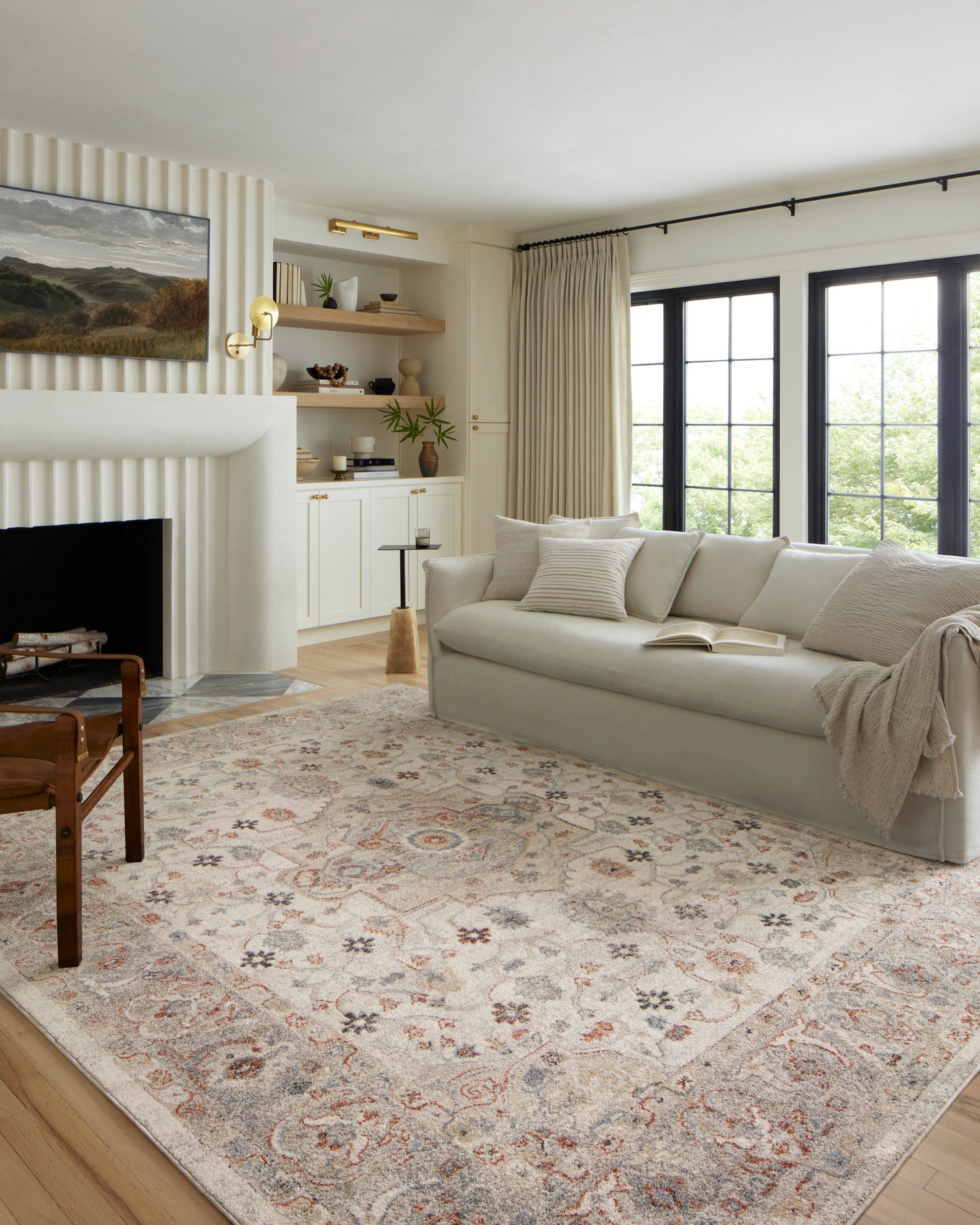 Ivy Rug in Ivory/Multi