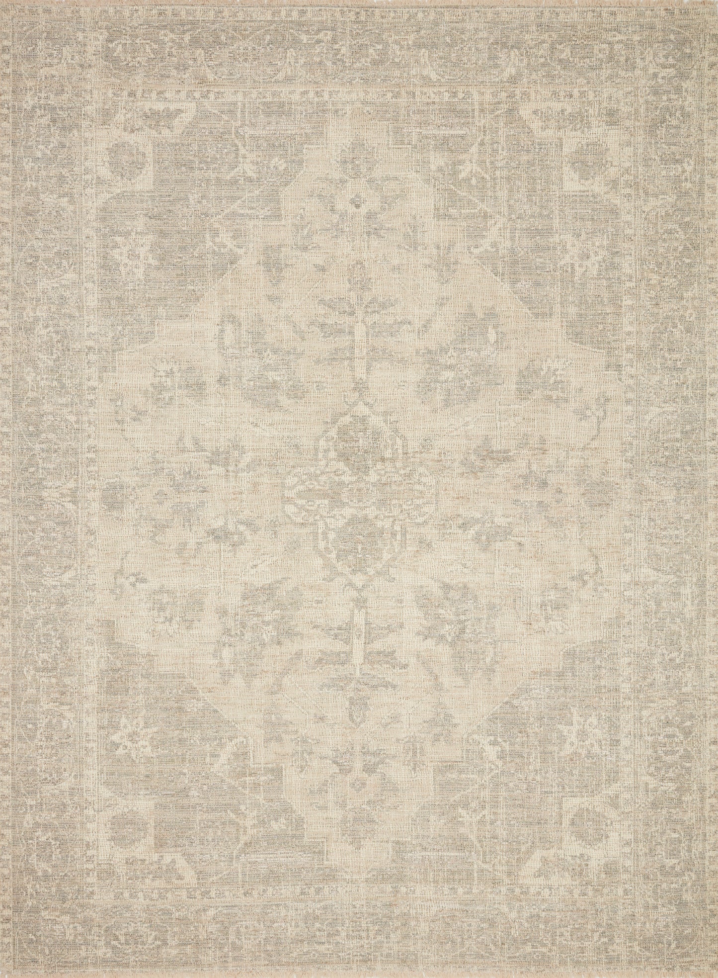 Priya Rug in Ivory/Grey