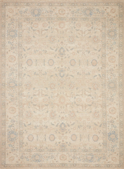 Priya Rug in Natural/Blue
