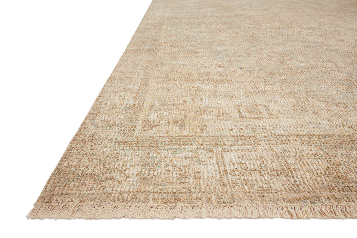 Priya Rug in Ocean/Ivory