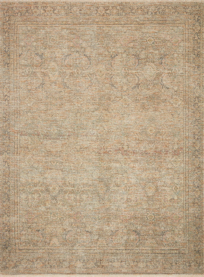 Priya Rug in Olive/Graphite