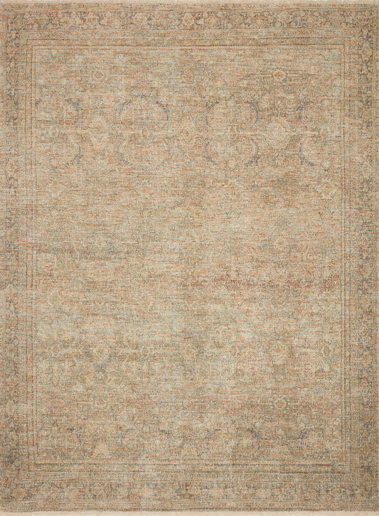 Priya Rug in Olive/Graphite