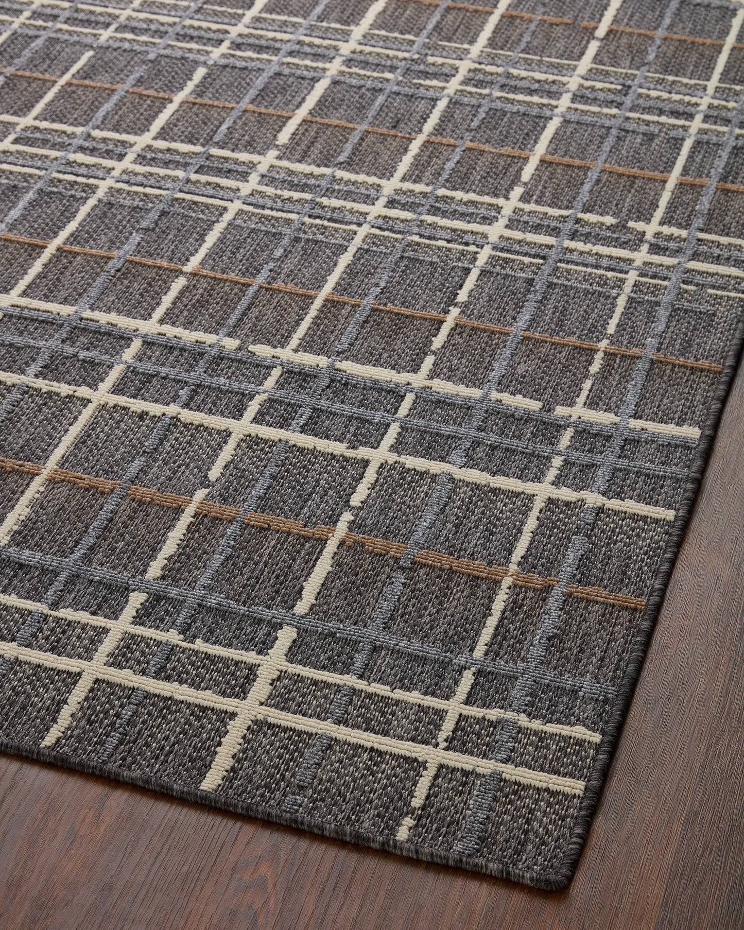 Colombus Rug in Charcoal/Multi