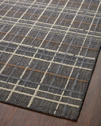 Colombus Rug in Charcoal/Multi