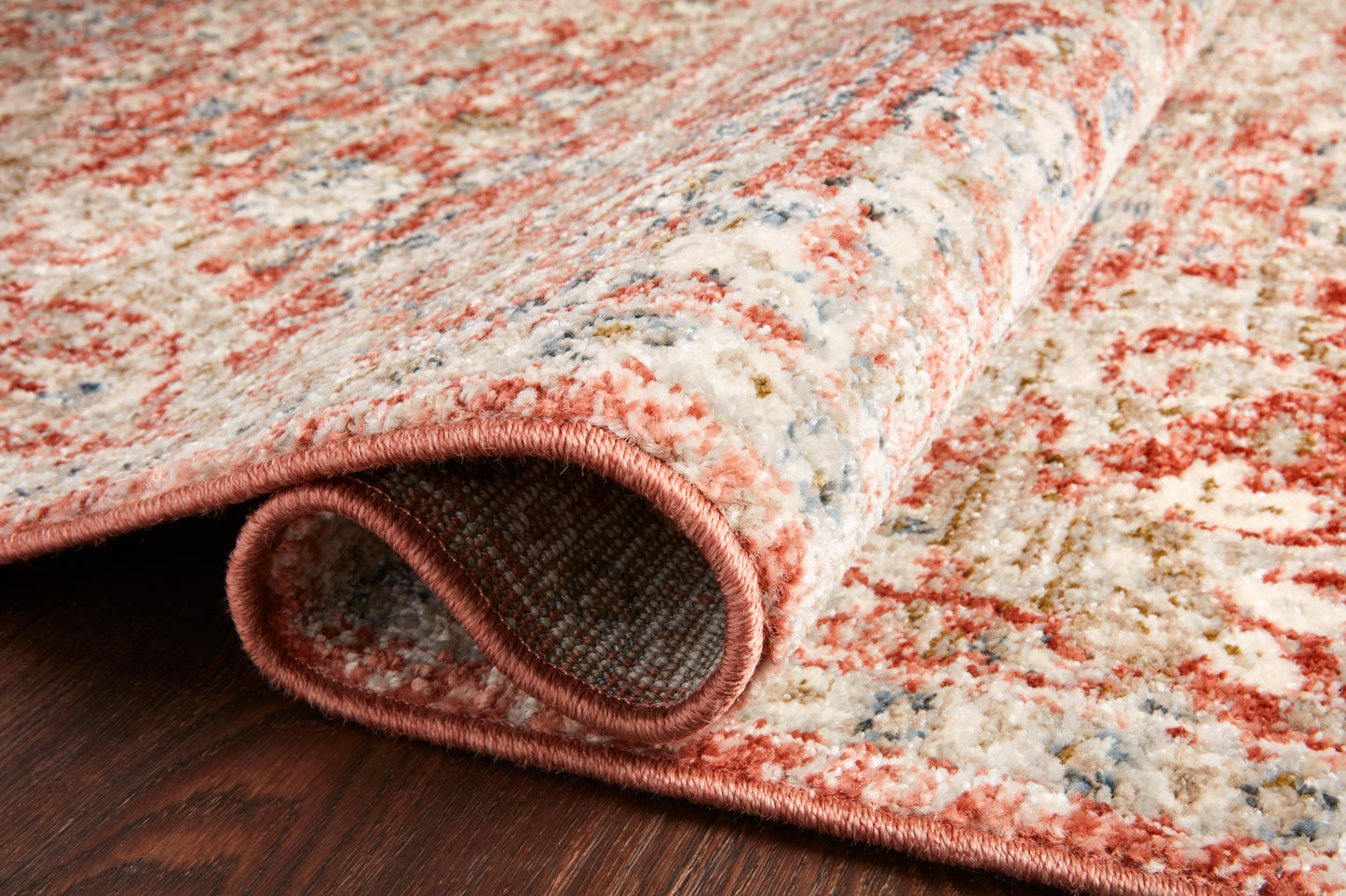 Ingrid Rug in Rust/Beige