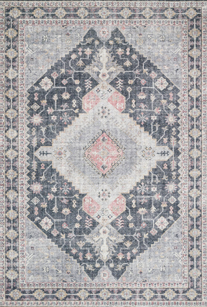 Sophie Rug in Charcoal/Multi