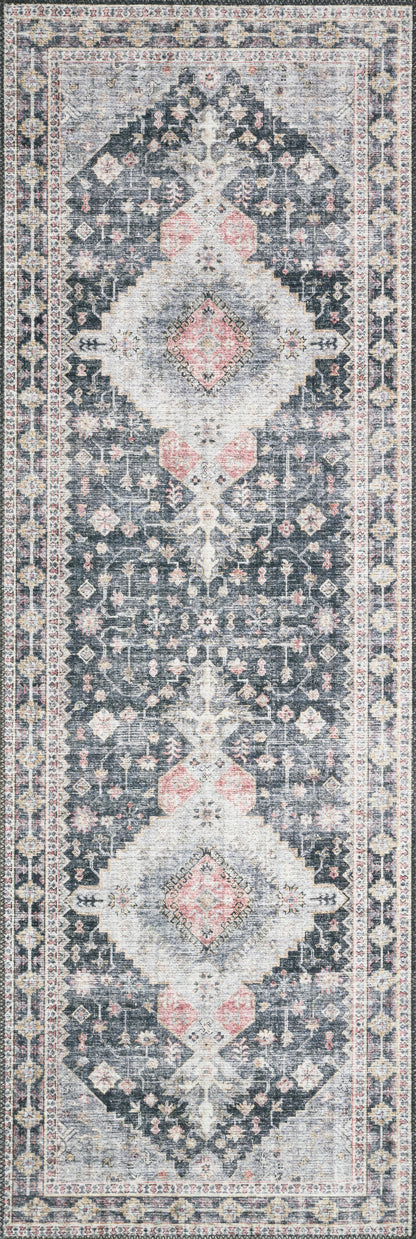 Sophie Rug in Charcoal/Multi