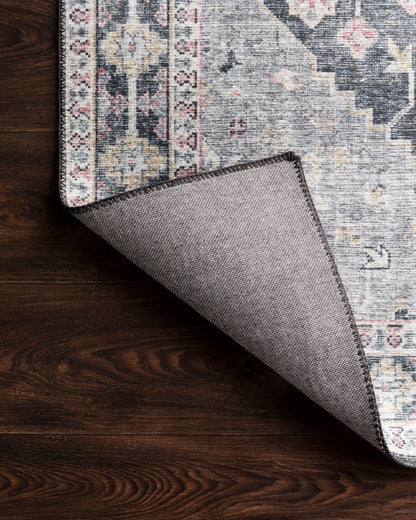 Sophie Rug in Charcoal/Multi