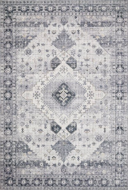 Sophie Rug in Silver/Grey