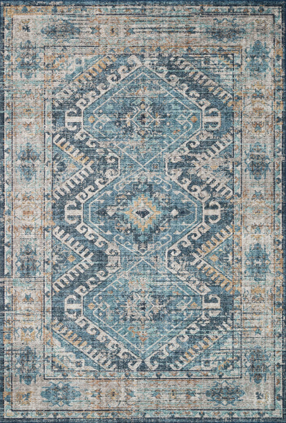 Sophie Rug in Denim/Natural