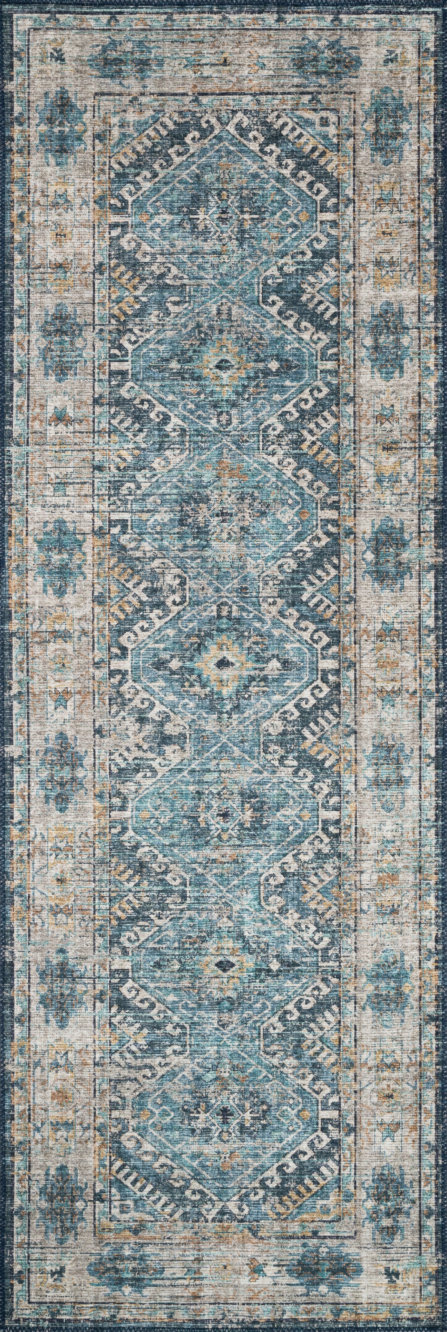 Sophie Rug in Denim/Natural