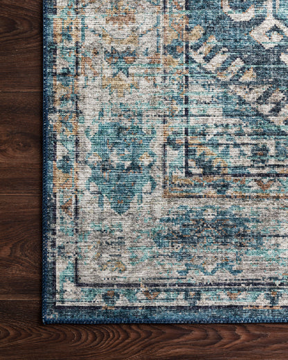Sophie Rug in Denim/Natural