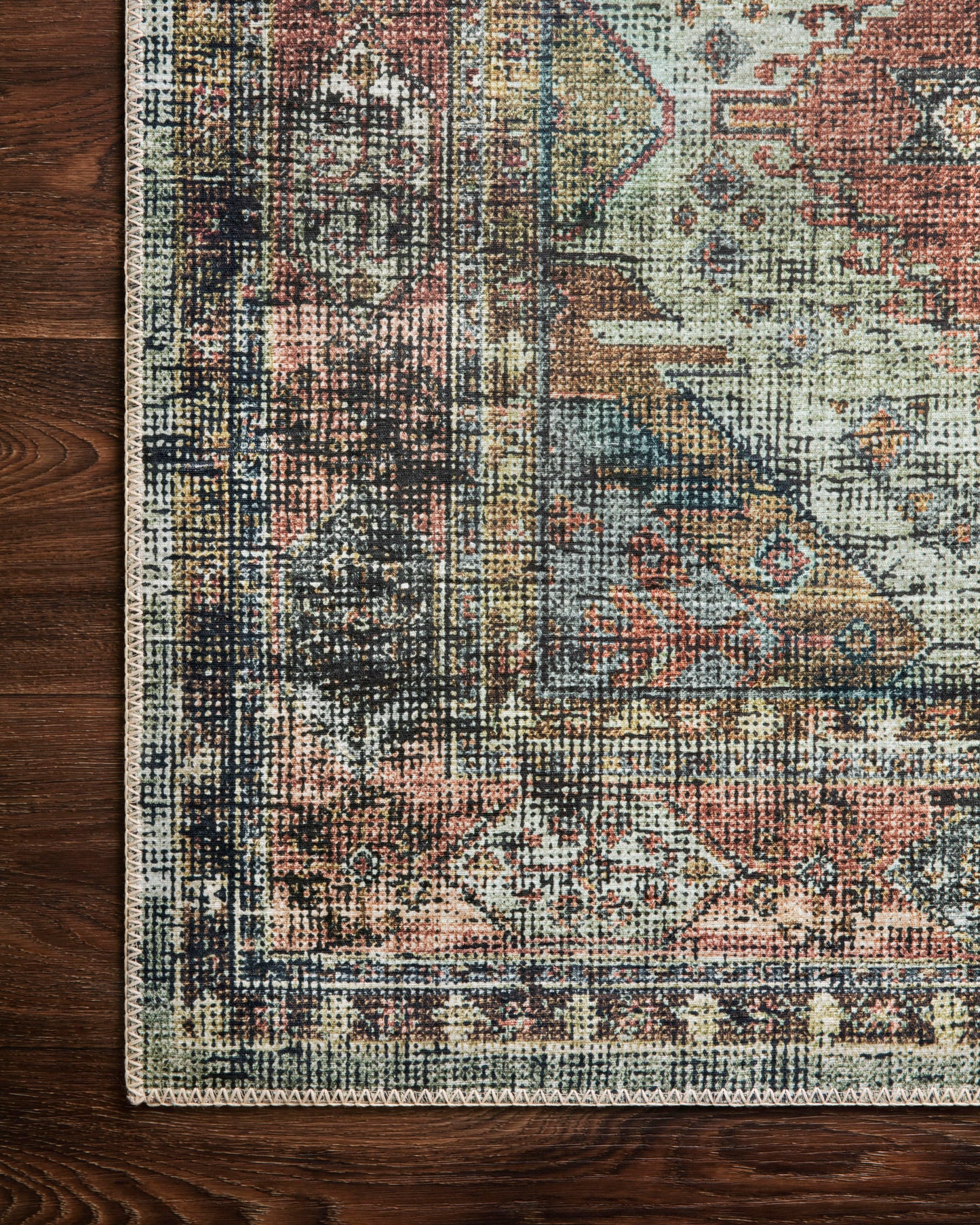 Sophie Rug in Apricot/Mist