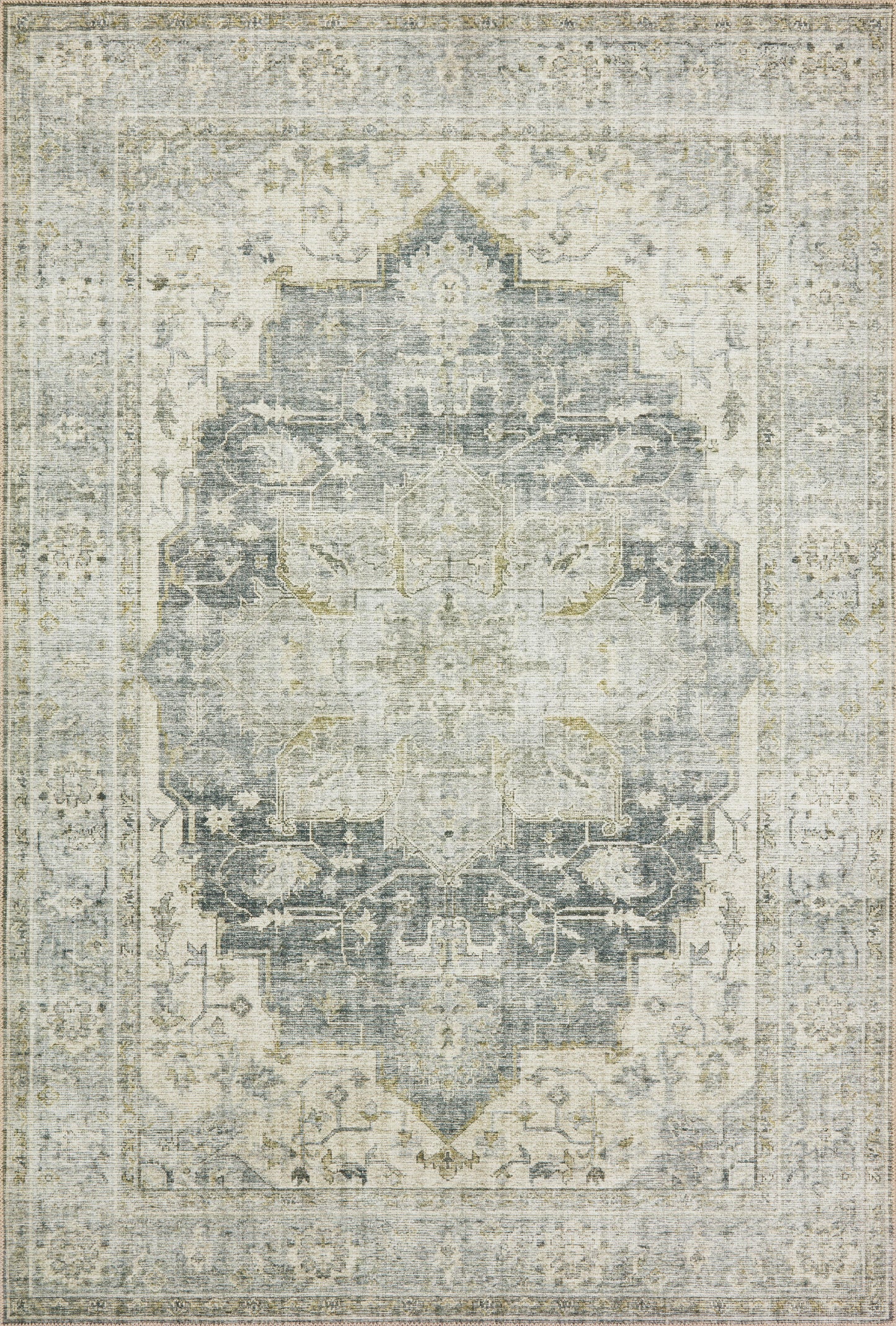 Sophie Rug in Charcoal/Dove