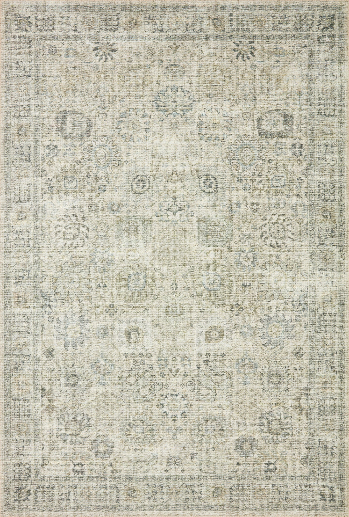Sophie Rug in Natural/Sage