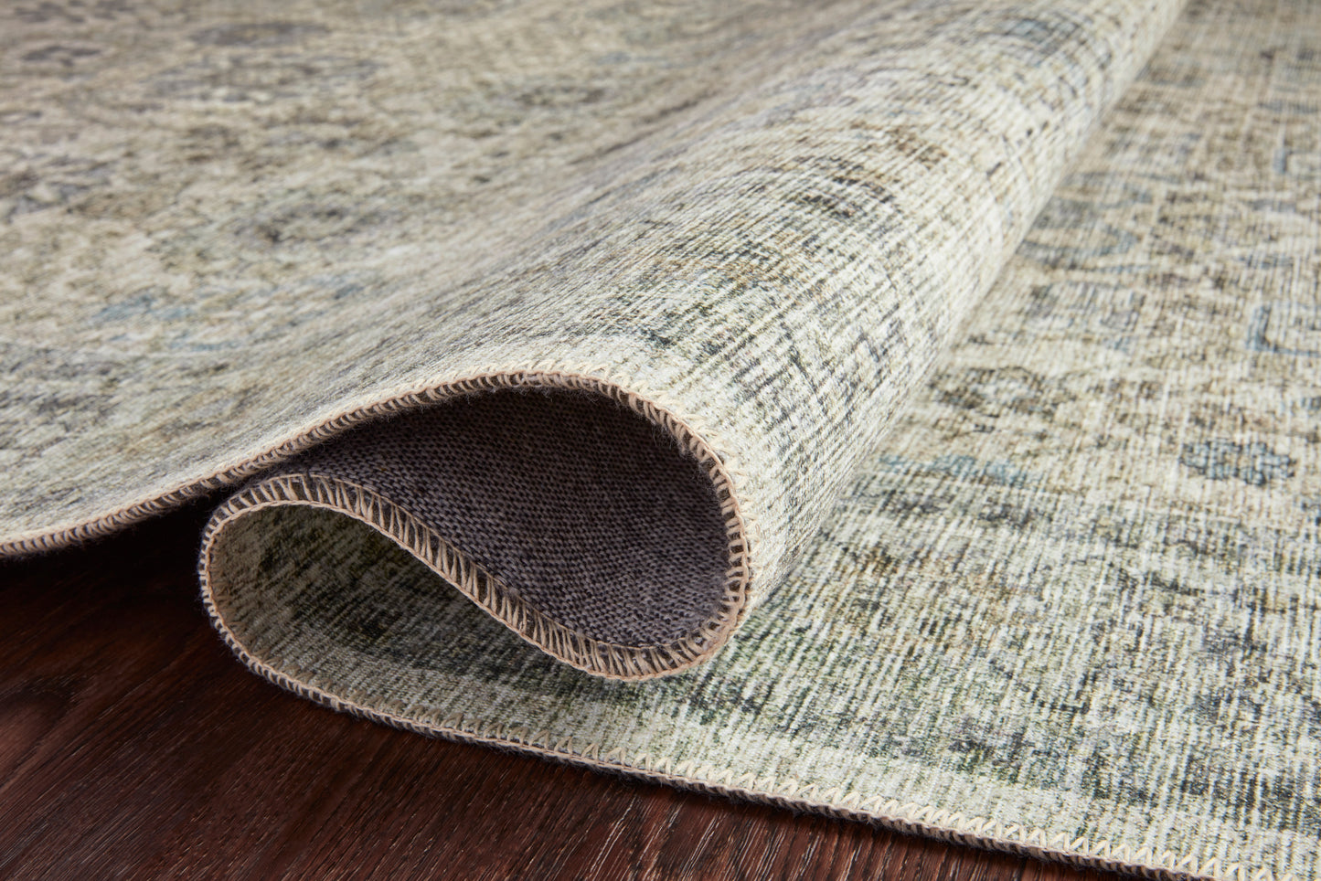 Sophie Rug in Natural/Sage