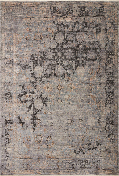 Serena Rug in Charcoal/Slate