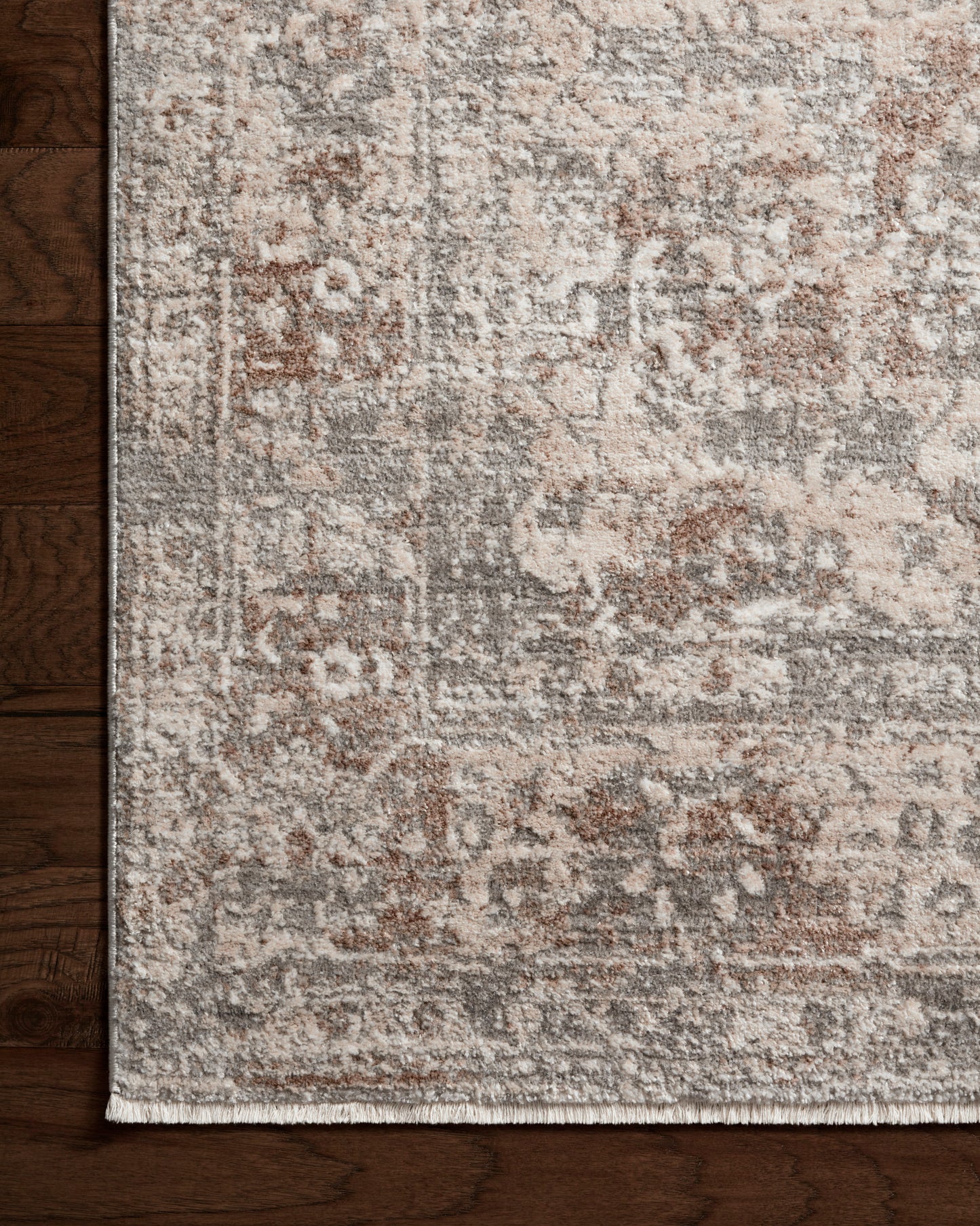 Serena Rug in Silver/Natural