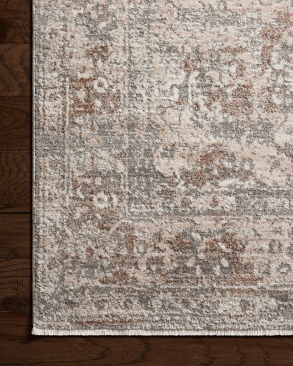 Serena Rug in Silver/Natural