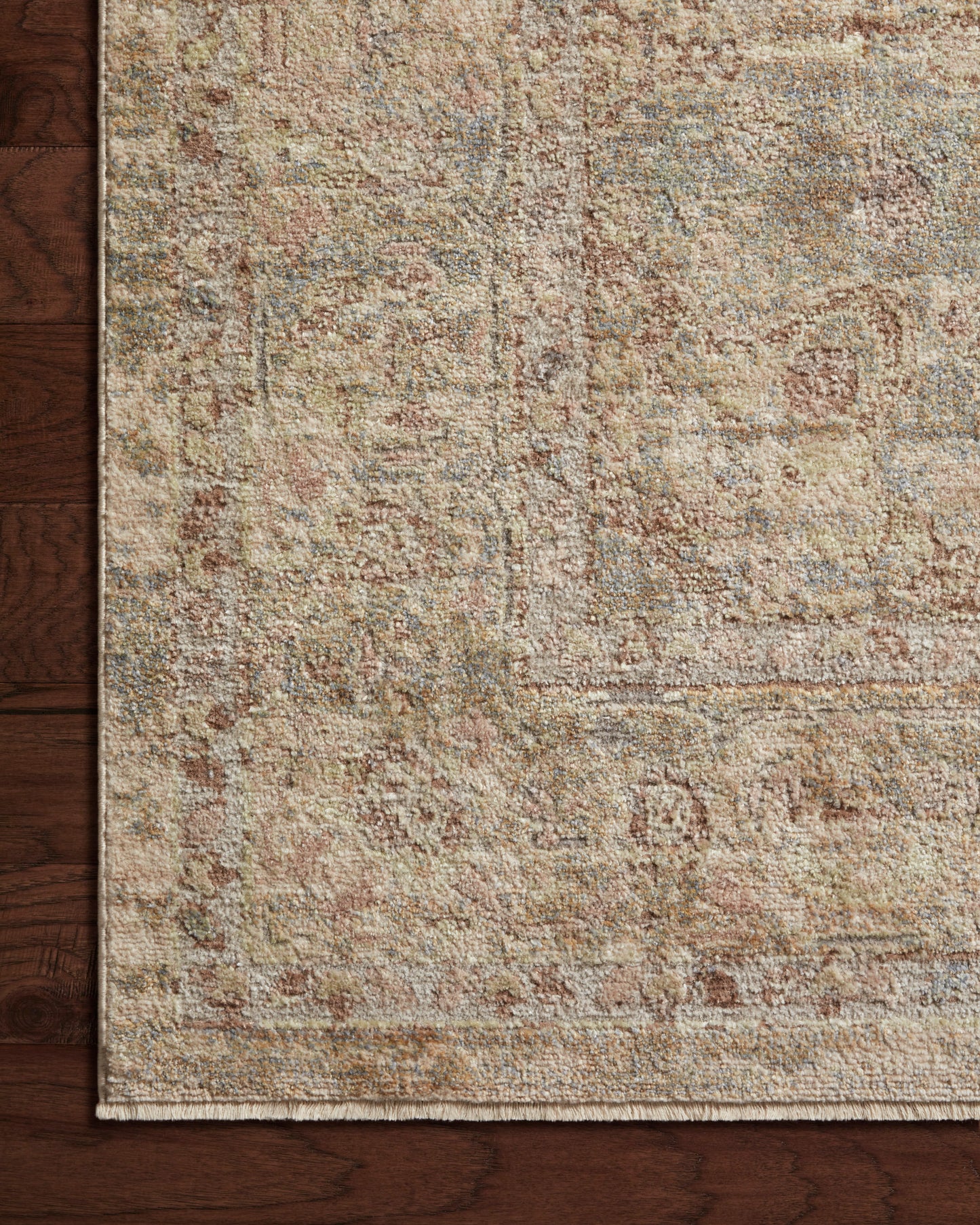 Serena Rug in Moss/Natural