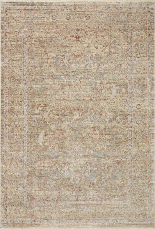 Serena Rug in Moss/Natural