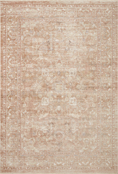 Serena Rug in Terracotta/Natural