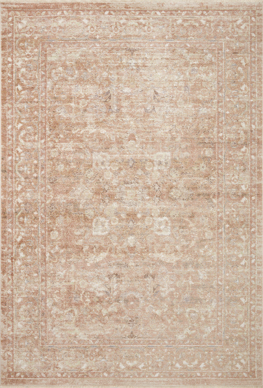 Serena Rug in Terracotta/Natural