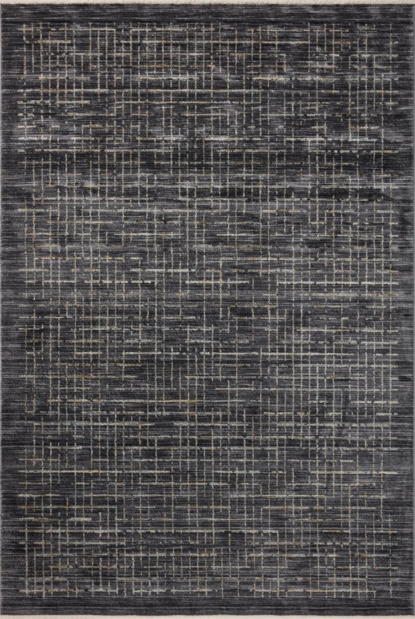 Soho Rug in Onyx/Silver