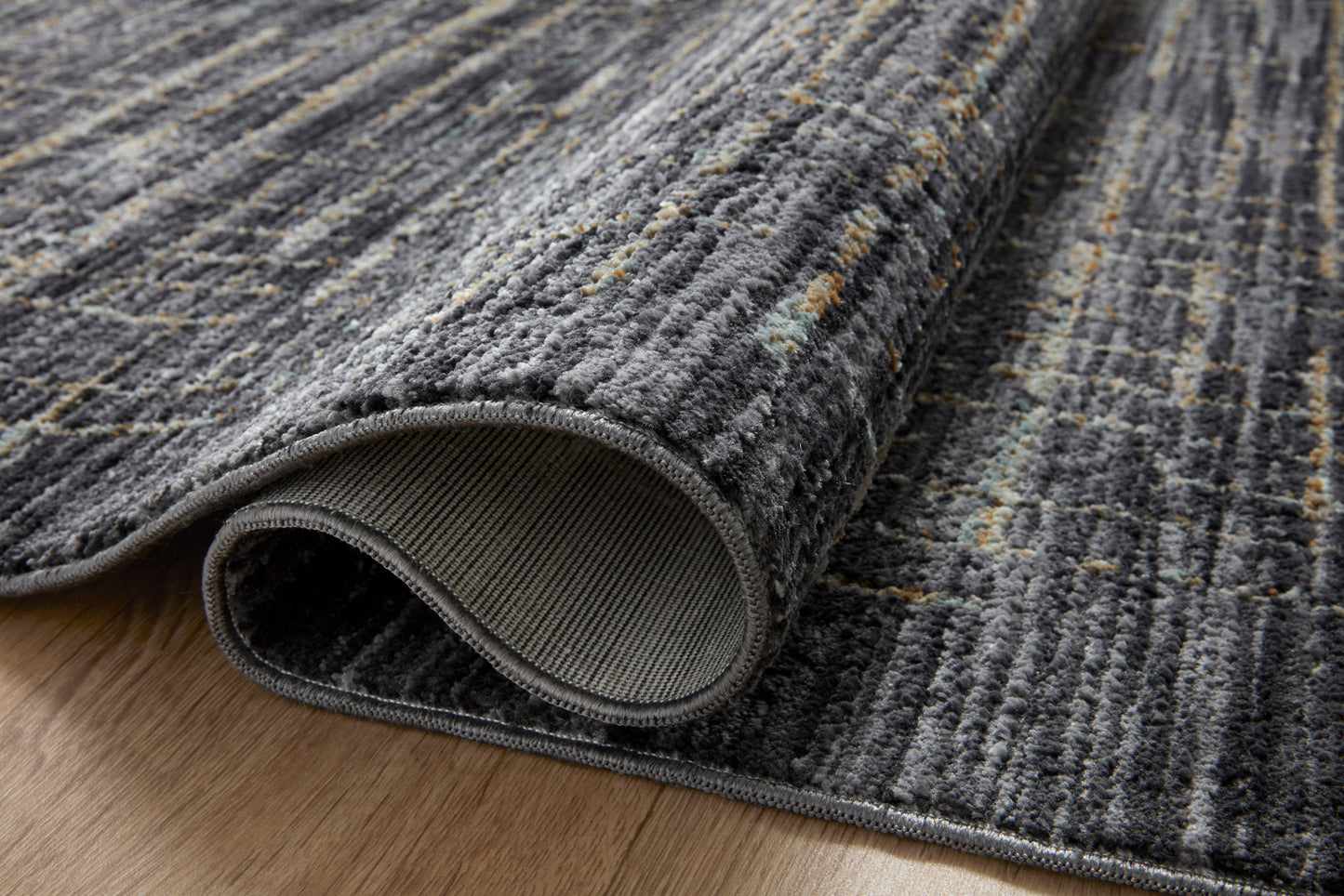 Soho Rug in Onyx/Silver