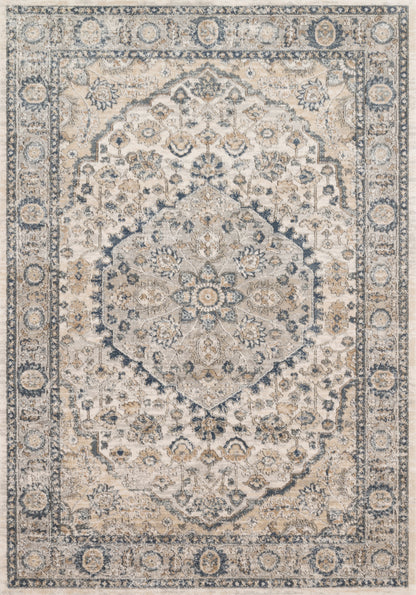 Sadie Rug in Natural/Light Grey