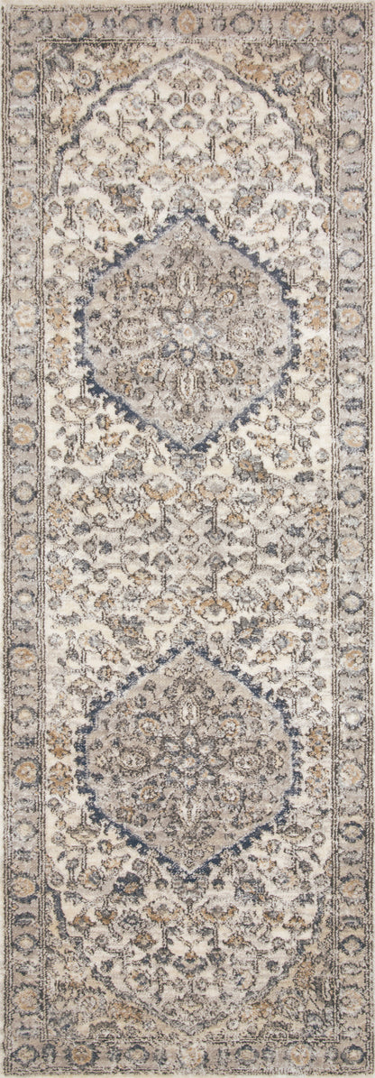 Sadie Rug in Natural/Light Grey