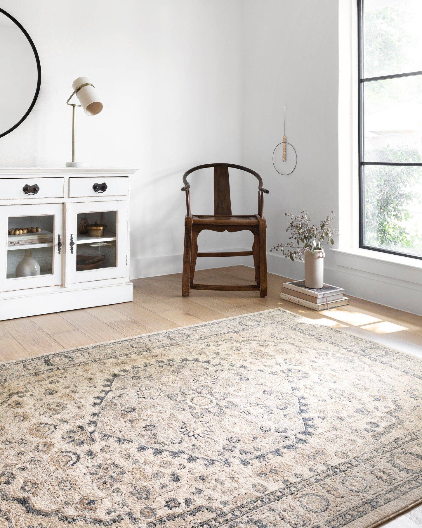 Sadie Rug in Natural/Light Grey