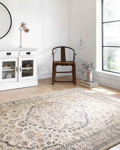 Sadie Rug in Natural/Light Grey
