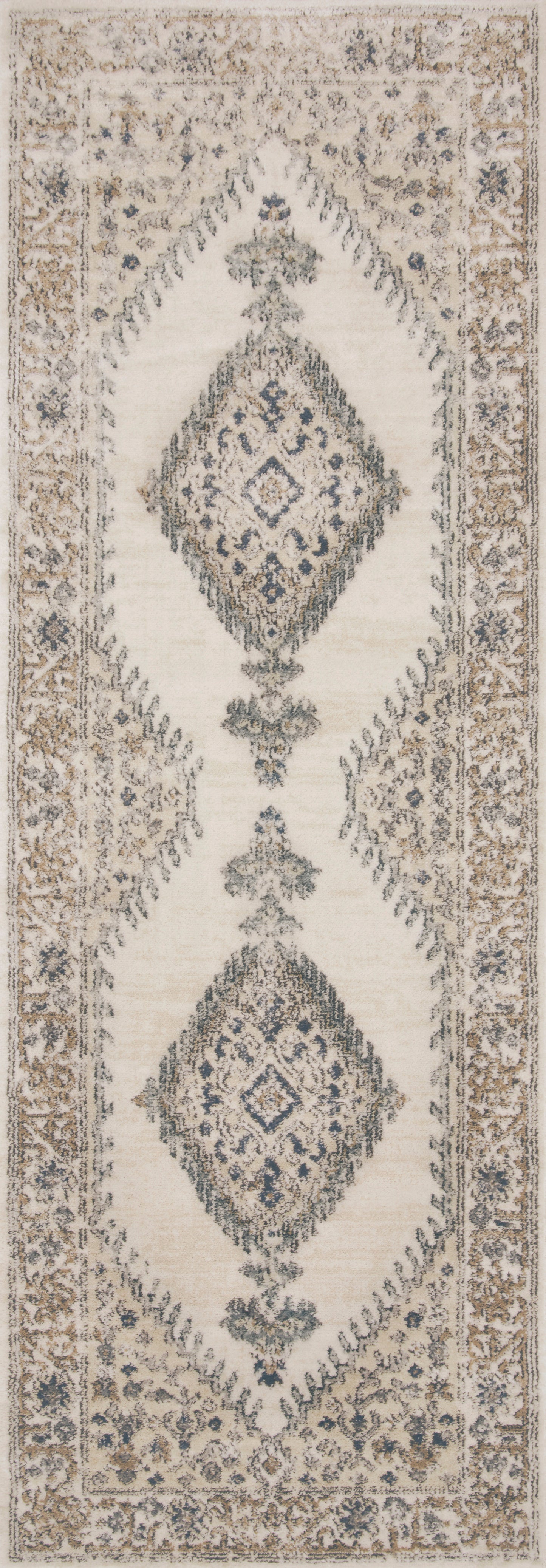 Sadie Rug in Oatmeal/Ivory