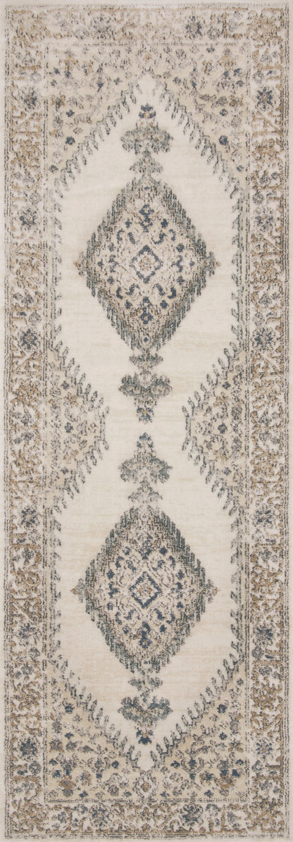 Sadie Rug in Oatmeal/Ivory
